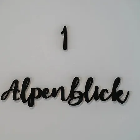 Alpenblick - Haus Alpentenne, Lägenhet