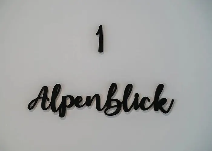 Alpenblick - Haus Alpentenne, דירה
